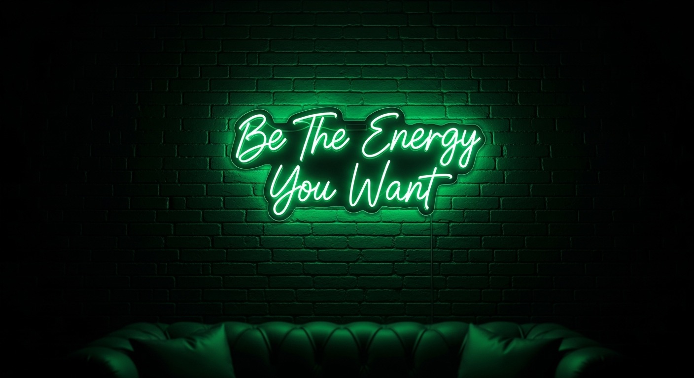Be The Energy You Want Green