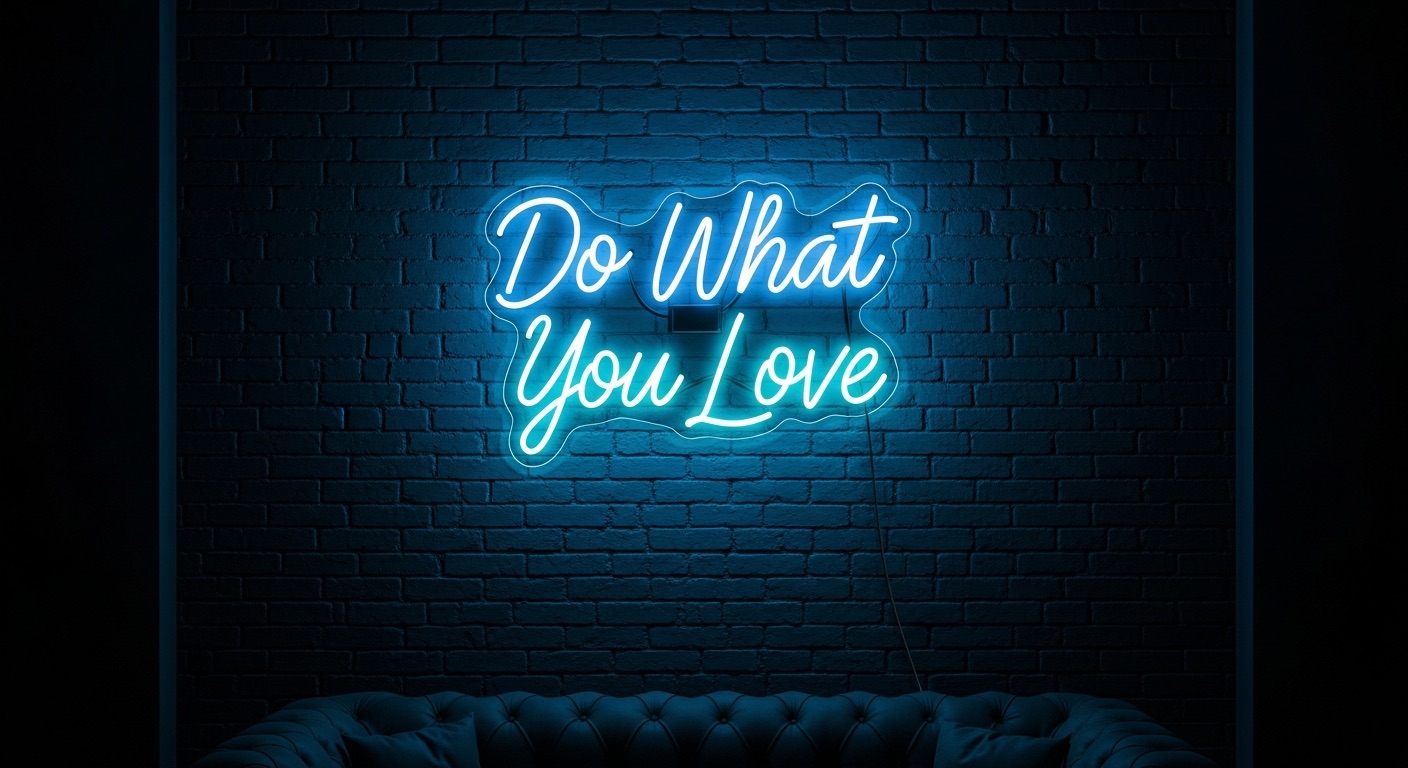 Do What You Love Ice Blue