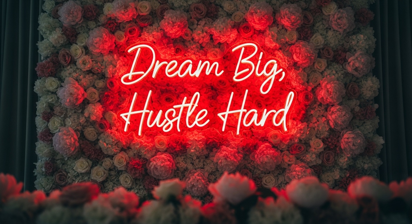 Dream Big Hustle Hard