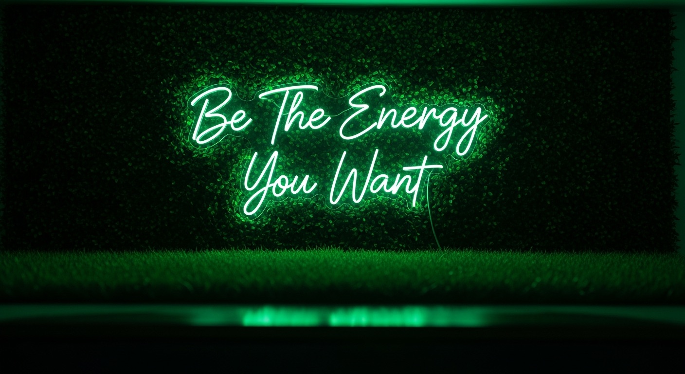 Be The Energy You Want