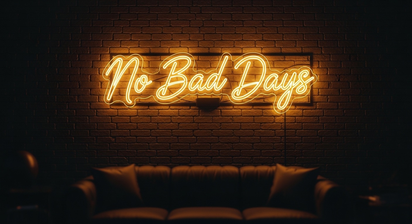 No Bad Days Yellow